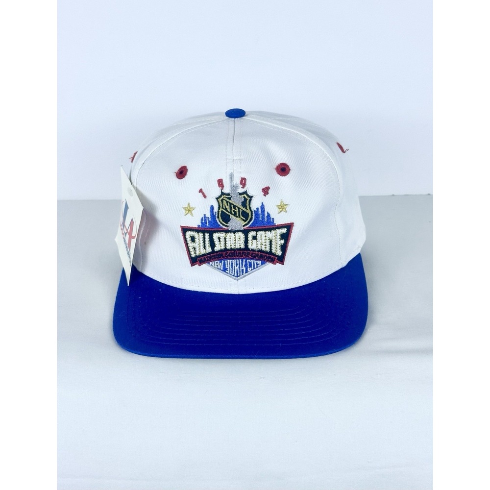 Vintage 1994 NHL All Star Game New York City SnapBack Hat Cap Logo Athletic NWT